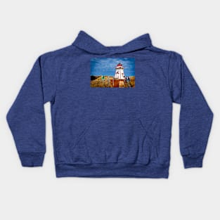 Covehead Harbour Lighthouse PEI 18 Kids Hoodie